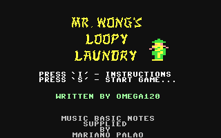 C64 GameBase Mr._Wong's_Loopy_Laundry_[Preview] (Preview) 2008